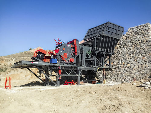 Machacadora de impacto - PDK series - Boratas Machinery - estacionaria / fina / primaria