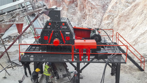 Machacadora de impacto - TDK series - Boratas Machinery - estacionaria / fina / alta capacidad