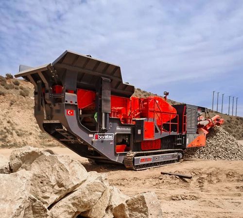 Machacadora de mandíbula - BPJ120 - Boratas Machinery - móvil / con motor diésel / compacta