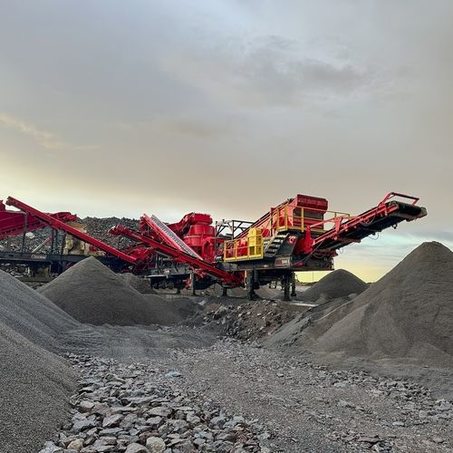 Machacadora de impacto con eje vertical - BLV series - Boratas Machinery - móvil / para la producción de arena / de eje vertical