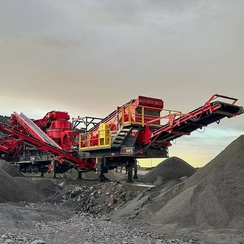 Machacadora de impacto con eje vertical - BLV900-E - Boratas Machinery - móvil / para la producción de arena / para piedras