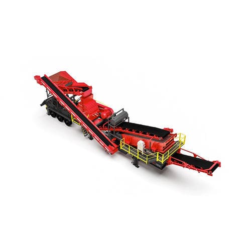 Machacadora de impacto - BLT130-E2 - Boratas Machinery - móvil / alta capacidad / con neumáticos