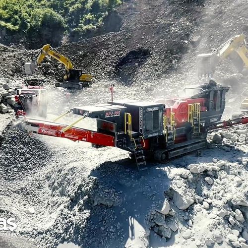 Machacadora de mandíbula - BPJ106 - Boratas Machinery - móvil / con motor diésel / compacta