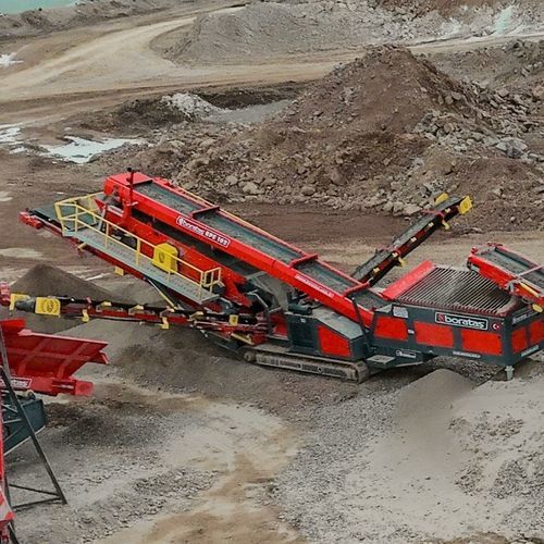 Criba de proceso - BPE102 - Boratas Machinery - para minas / para selección / vibratoria