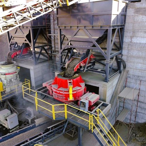 Machacadora de impacto con eje vertical - VSI900 - Boratas Machinery - estacionaria / para la producción de arena / alta capacidad