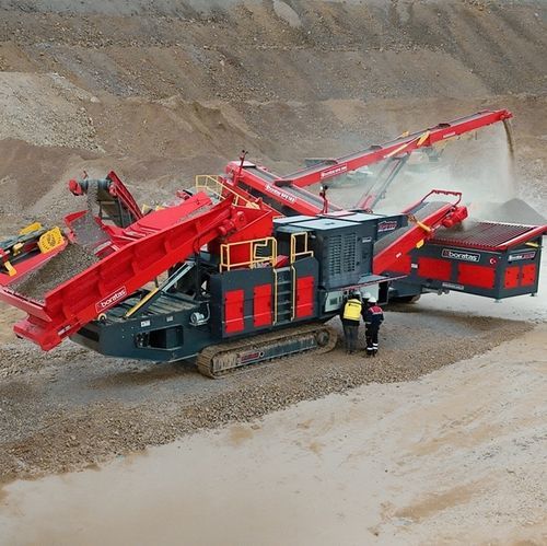 Machacadora de cono - BPC200 - Boratas Machinery - móvil / con orugas / para el sector servicios