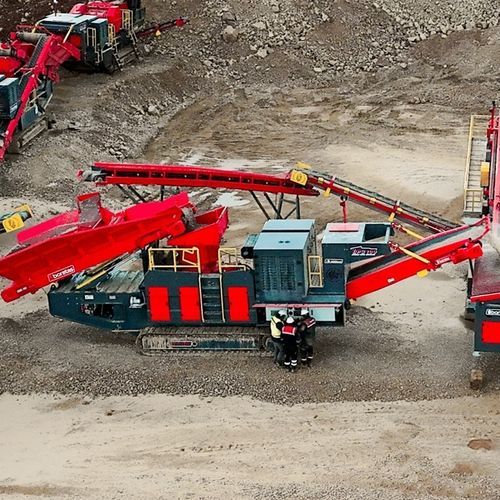 Machacadora de cono - BPC200 - Boratas Machinery - móvil / para la producción de arena / alta capacidad