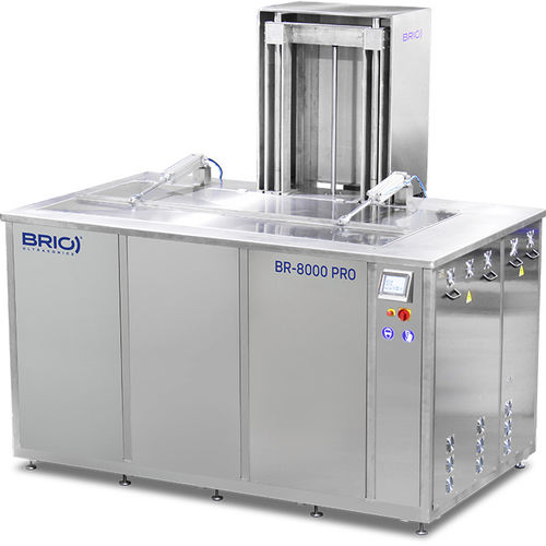 Limpiador ultrasónico con temporizadores - BR-8000 PRO - BRIO Ultrasonics - para uso intensivo / para aplicaciones automóviles / para la limpieza de piezas