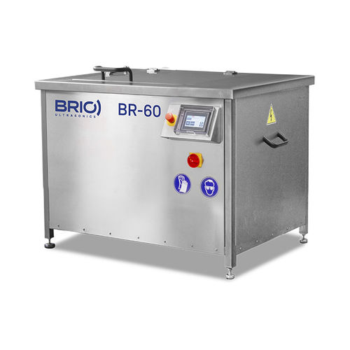 Máquina de limpieza por ultrasonidos - BR-60 - BRIO Ultrasonics - manual / industrial / de acero inoxidable
