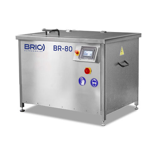 Limpiador ultrasónico con temporizadores - BR-80 - BRIO Ultrasonics - para uso intensivo / para aplicaciones automóviles / para la limpieza de piezas
