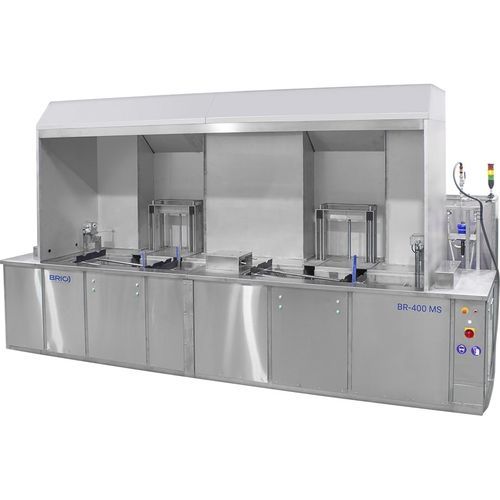 Máquina de limpieza por ultrasonidos - BR-400 MS - BRIO Ultrasonics - industrial / de pieza / para piezas grandes
