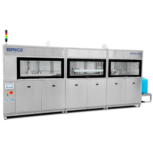 Máquina de limpieza de pieza - BR-800 AMS - BRIO Ultrasonics - por ultrasonidos / automática / para el mecanizado de metales