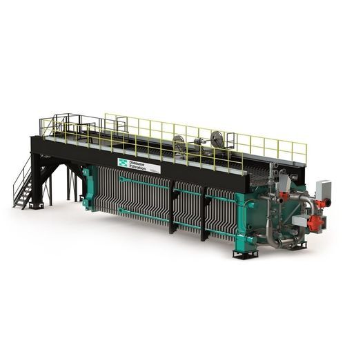 Filtro-prensa de viga superior - GHT-F - Aqseptence Group - con plataforma / automática / para grandes volúmenes