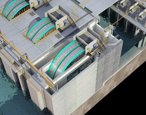 Reja de desbaste de tambor - Geiger® - Aqseptence Group - para el tratamiento de aguas residuales