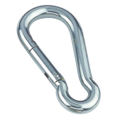 Mosquetón de bloqueo - 8249 series - Marinetech Edelstahlhandel - de acero inoxidable / simétrico