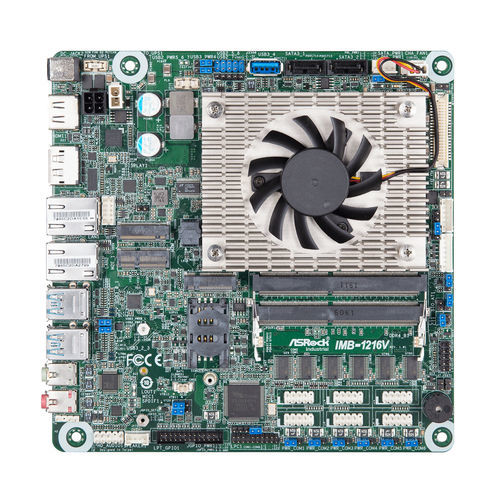 Placa madre mini-ITX - IMB-1216 - ASRock Industrial - 8th Generation Intel® Core™ / Intel® Whiskey lake-U series / DDR4 SO-DIMM