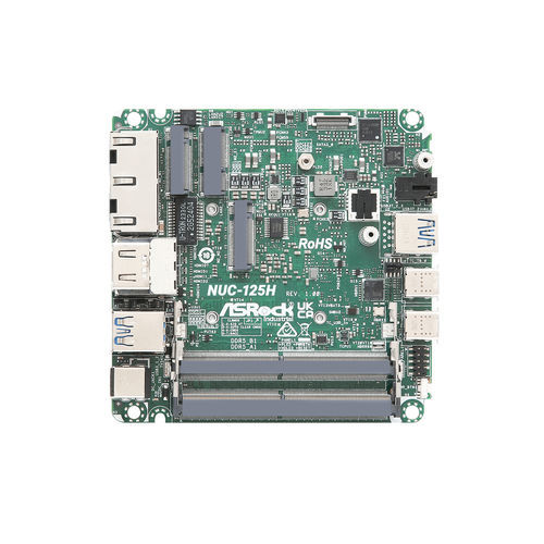 Placa madre ATX - NUC-125H  - ASRock Industrial - NUC / Intel® Core™ Ultra / DDR5 SO-DIMM