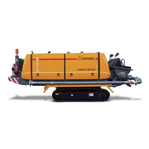 Bomba para hormigón con orugas - BSC 1005 D3B - Putzmeister - para obra / diésel