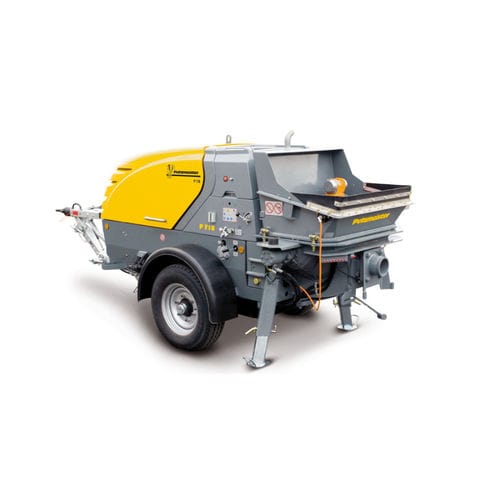 Bomba para hormigón estacionaria - P718 series - Putzmeister - para obra