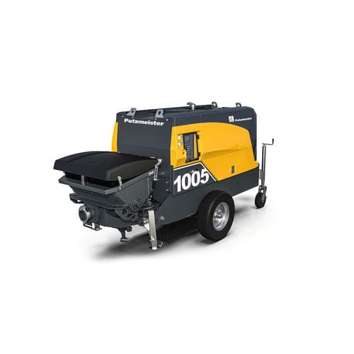 Bomba para hormigón estacionaria - BSA 1005 D5 - Putzmeister - para obra / diésel / eléctrica
