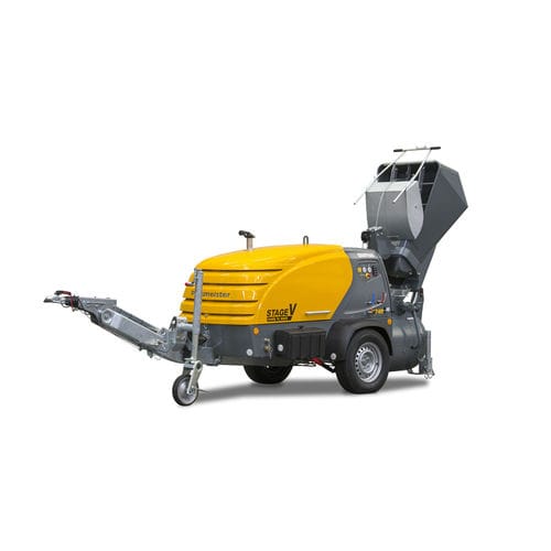 Transportador de suelo en semirremolque - M 740 series - Putzmeister