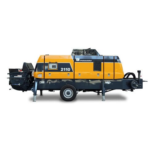 Bomba para hormigón estacionaria - BSA 2110 HP D5 - Putzmeister - para obra