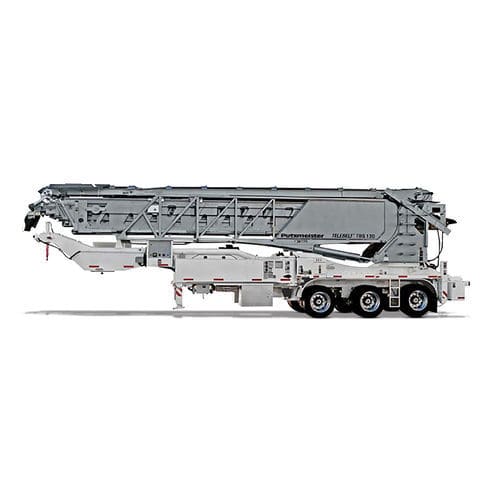 Transportador de banda - TBS 130 - Putzmeister - horizontal / de transporte / para obra de construcción
