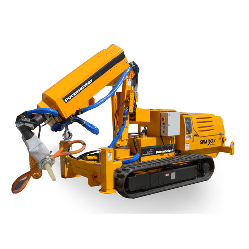 Máquina de proyección hormigón - WETKRET 3 - Putzmeister - de orugas
