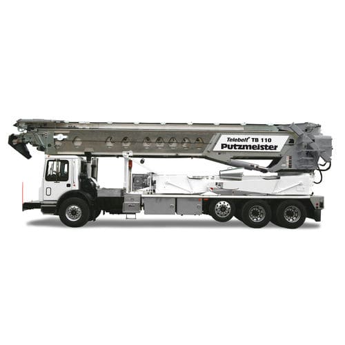 Transportador de banda - TB 110 - Putzmeister - horizontal / de transporte / de manipulación