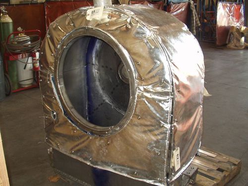 Manta aislante amovible - FELL series - Firwin Corp. - para turbina