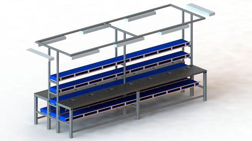 Mesa de trabajo de acero inoxidable - Balzo - para la industria agroalimentaria