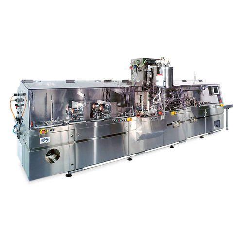 Línea de embalaje para la industria alimentaria - DCP 0300 - Sapal SA - para el queso fundido / automática / de alta velocidad