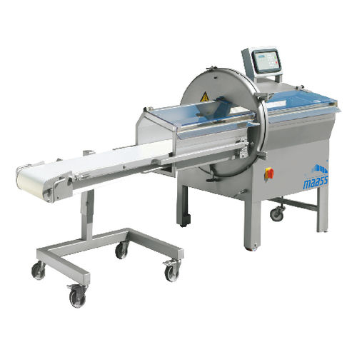 Máquina porcionadora de carne - Electronic 21 - Rudolf Maass + Partner - para peces / automática