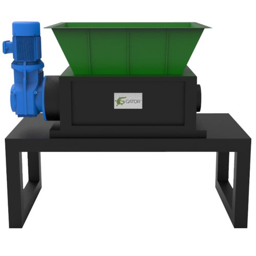 Destrozador primario - SPT400 - Zhejiang SUPU Technology Co.,Ltd - de 2 ejes / de metal / de neumáticos