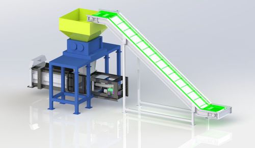 Unidad para reciclado de plástico - SPTW500 - Zhejiang SUPU Technology Co.,Ltd - para botellas