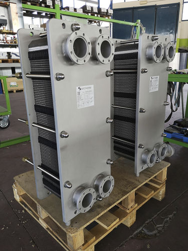Intercambiador de calor de placas y juntas - AX8 SS  - TERMOLEADER - líquido-líquido