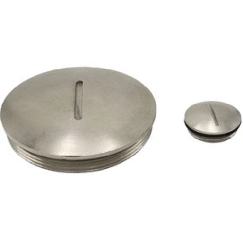 Tapón redondo - HX-SCM series - YUEQING HONGXIANG CONNECTOR MANUFACTRER CO., LTD - macho / roscado / de latón niquelado