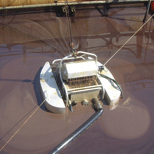 Skimmer de aceite - Alligator - DESMI Pumping Technology A/S - de banda