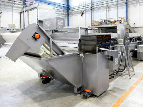 Línea de salazón para pescado - Hermasa - Cannin Technology - continua