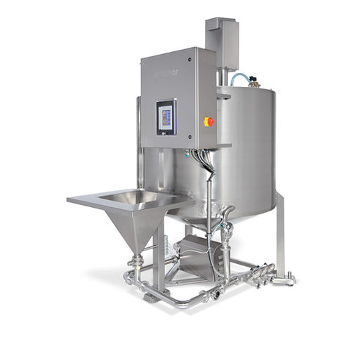 Mezclador de salmuera automático - GMA 400-2000 - Günther Maschinenbau GmbH - de acero inoxidable