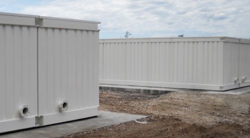 Estación de tratamiento de aguas residuales en contenedor - GREEN MBR - Idro group