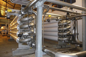 Intercambiador de calor tubular - Modubloc® - Teralba Industries Pty Ltd - de acero inoxidable / de titanio / compacto