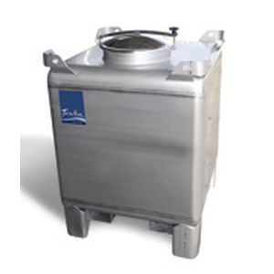 Contenedor IBC de acero inoxidable - Teralba Industries Pty Ltd - de producto químico / para alimentos / para líquido corrosivo