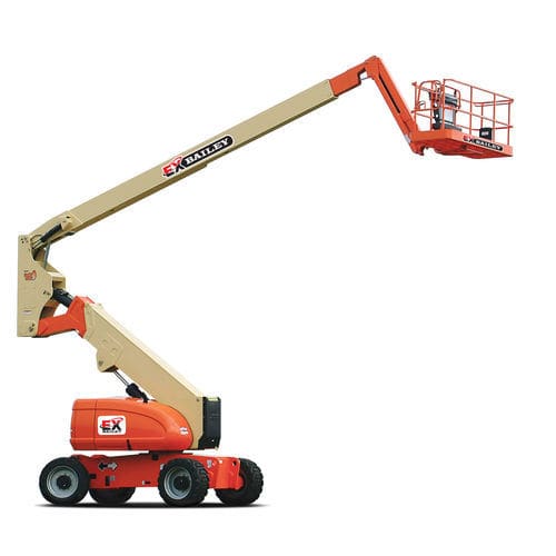 Cesta articulada antideflagrante - AE30JEX - Bailey lifts - con ruedas / alimentada por batería / para atmósfera explosiva