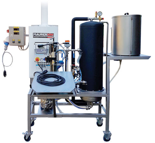 Pasteurizador de gas - MKPAG 300 - Maurer Gep Kft. - para zumo de frutas / automático / continuo