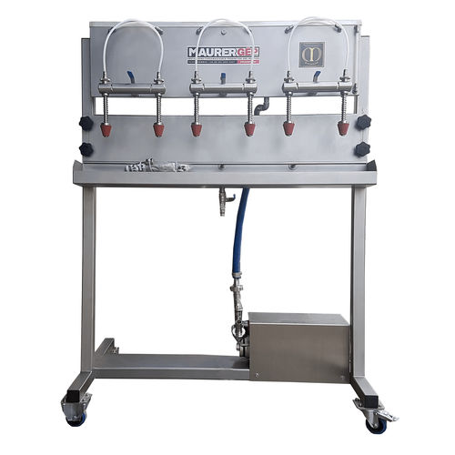 Llenadora de botellas - Maurer Gep Kft. - para productos alimentarios / con 6 cabezales