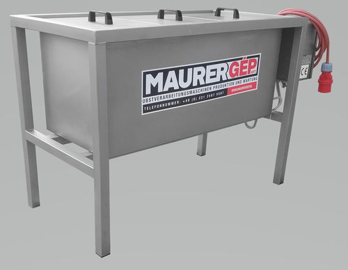 Pasteurizador eléctrico - MKPK 200 - Maurer Gep Kft. - para la industria agroalimentaria / automático