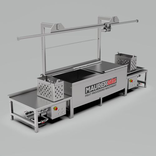 Pasteurizador eléctrico - MKPK 400 - Maurer Gep Kft. - para la industria agroalimentaria / automático