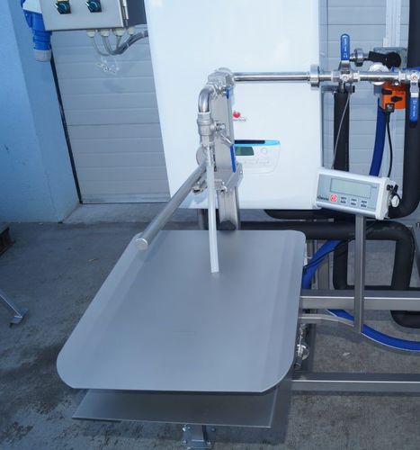 Máquina de llenado manual - Maurer Gep Kft. - de bag in box / de productos alimentarios / para la industria agroalimentaria