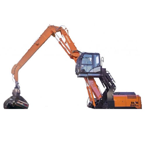 Manipuladora de materiales con orugas - ZX240LC-5G - Hitachi Construction Machinery Europe - con motor diésel